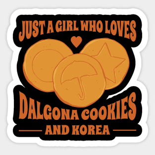 Sweet Dalgona Love Sticker